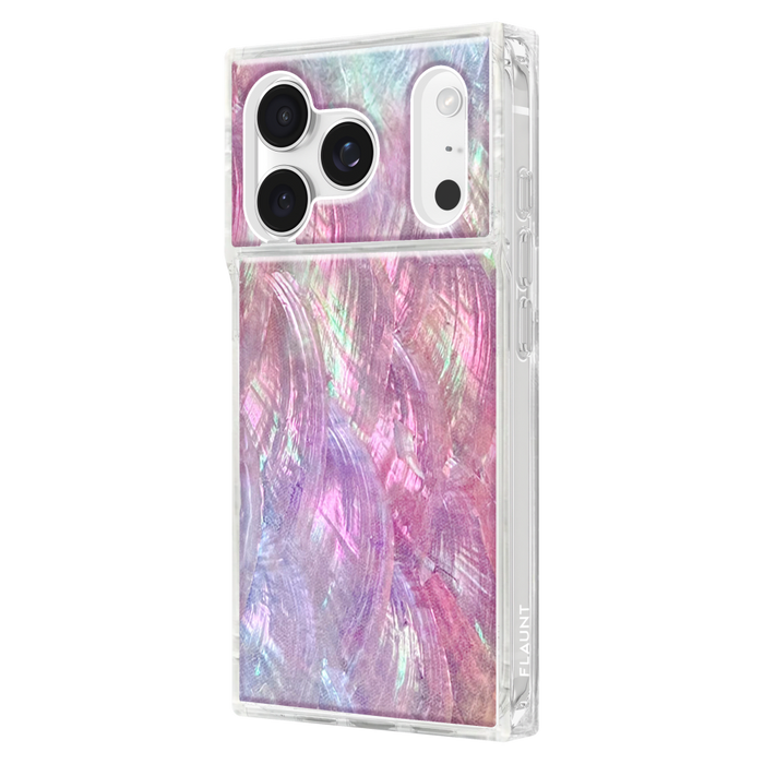 Flaunt SQUARE Iridescent MagSafe Case for Apple iPhone 17 Pro Multi-Color