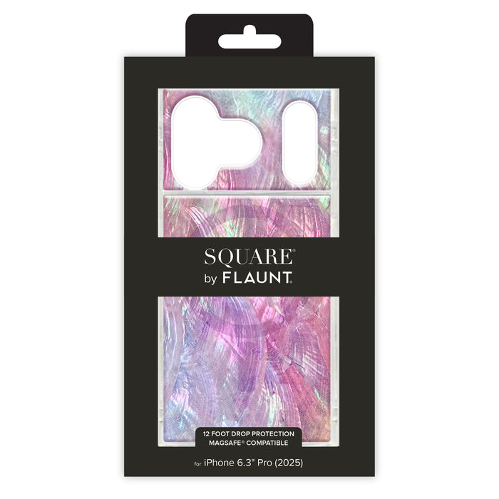 Flaunt SQUARE Iridescent MagSafe Case for Apple iPhone 17 Pro Multi-Color