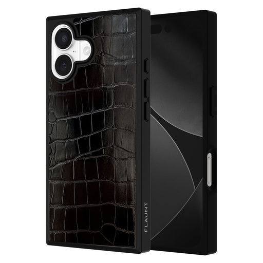 Flaunt SQUARE Faux Leather MagSafe Case for Apple iPhone 17