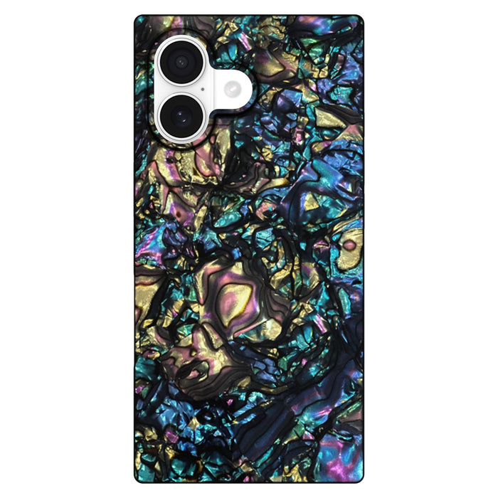 Flaunt SQUARE Iridescent MagSafe Case for Apple iPhone 17 Gray