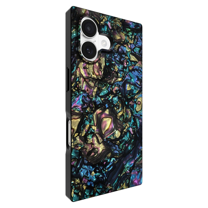 Flaunt SQUARE Iridescent MagSafe Case for Apple iPhone 17 Gray