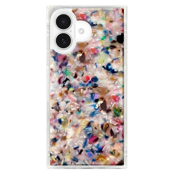 Flaunt SQUARE Iridescent MagSafe Case for Apple iPhone 17 Multi-Color