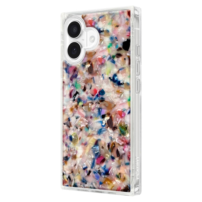 Flaunt SQUARE Iridescent MagSafe Case for Apple iPhone 17 Multi-Color