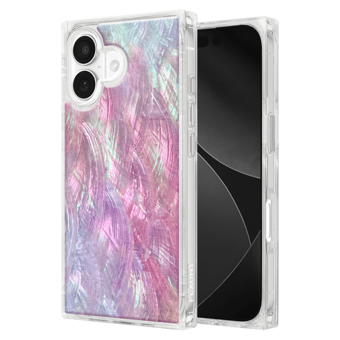 Flaunt SQUARE Iridescent MagSafe Case for Apple iPhone 17 Multi-Color