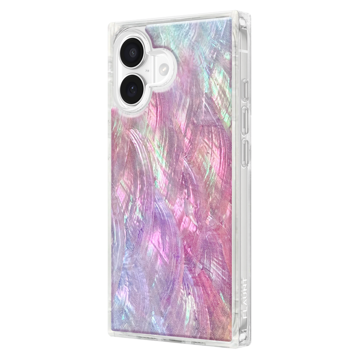 Flaunt SQUARE Iridescent MagSafe Case for Apple iPhone 17 Multi-Color