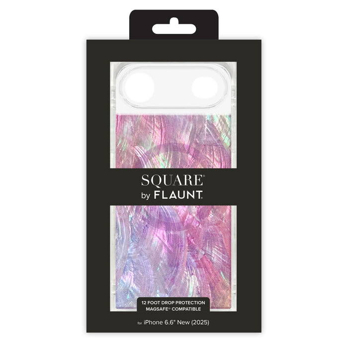 Flaunt SQUARE Iridescent MagSafe Case for Apple iPhone Air Multi-Color