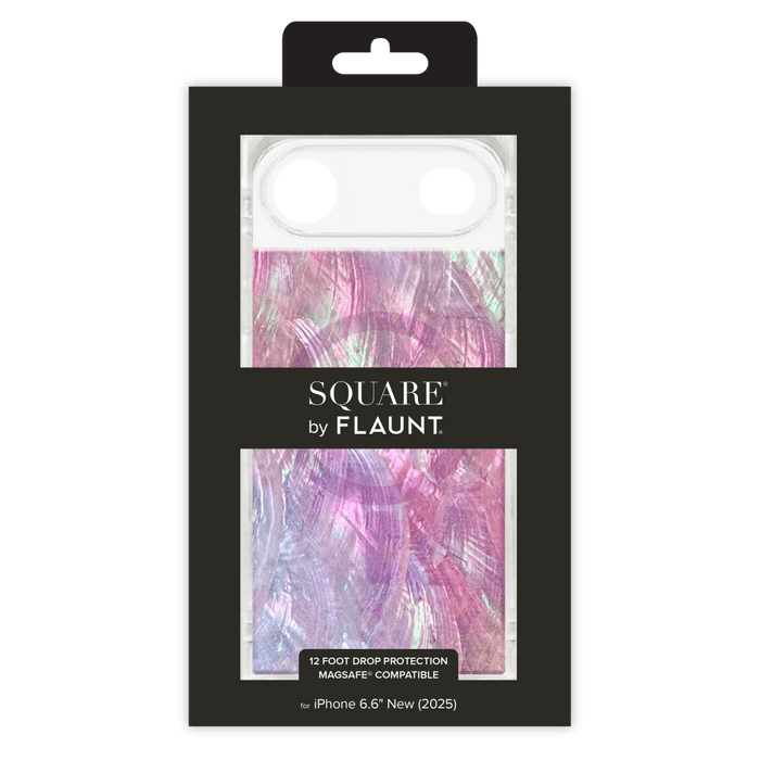 Flaunt SQUARE Iridescent MagSafe Case for Apple iPhone Air Multi-Color