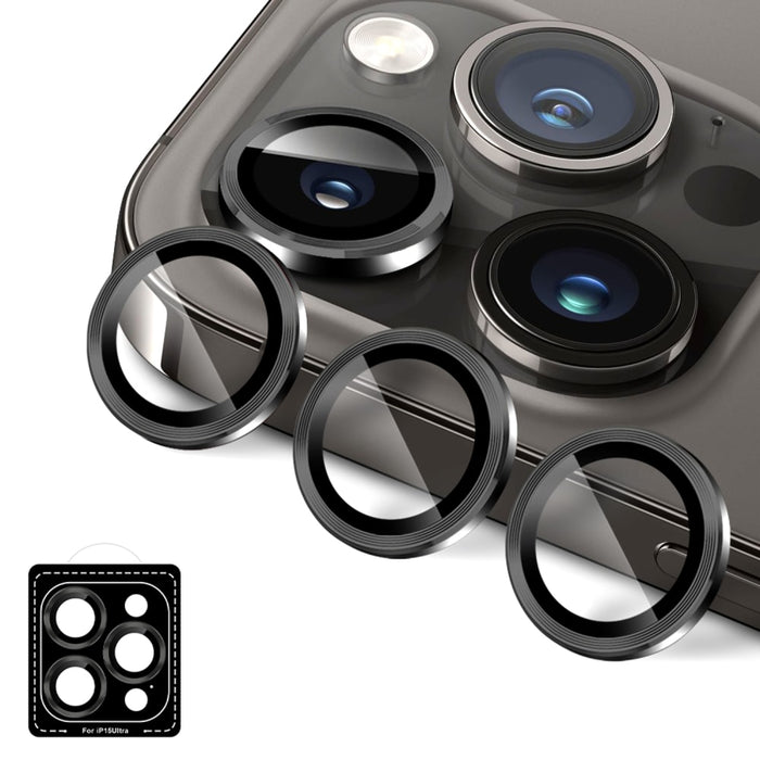 Gadget Guard Camera Lens Protector for Apple iPhone 15 Pro Black