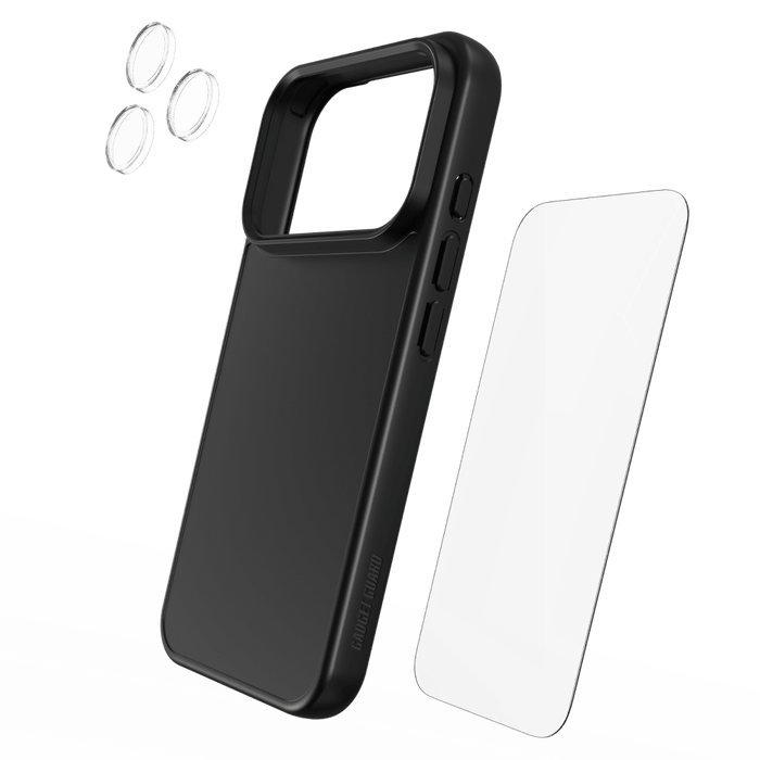 Gadget Guard 3-in-1 Bundle includes Case / Screen Protector / Camera Lens Protector for Apple iPhone 18 Pro