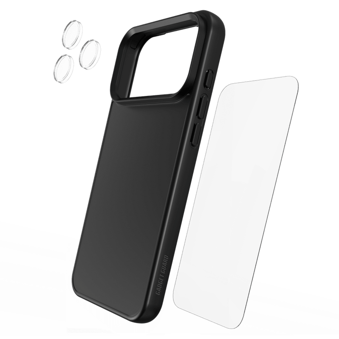 Gadget Guard 3-in-1 Bundle includes Case / Screen Protector / Camera Lens Protector for Apple iPhone 18 Pro Max