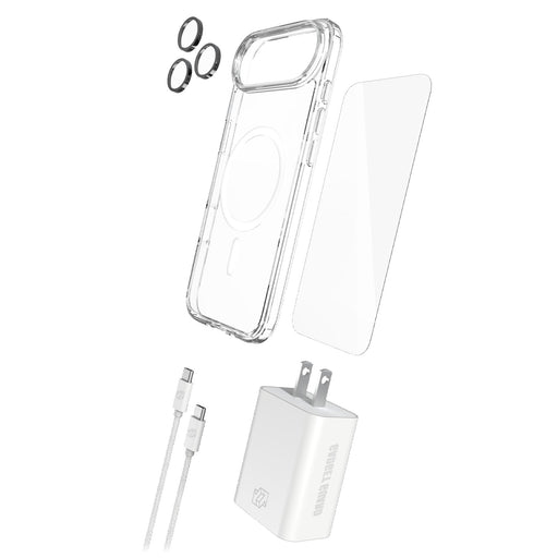 Gadget Guard 5-in-1 Bundle (Case, Screen Protector, Lens Protector, Charger, Cable) for Apple iPhone Air