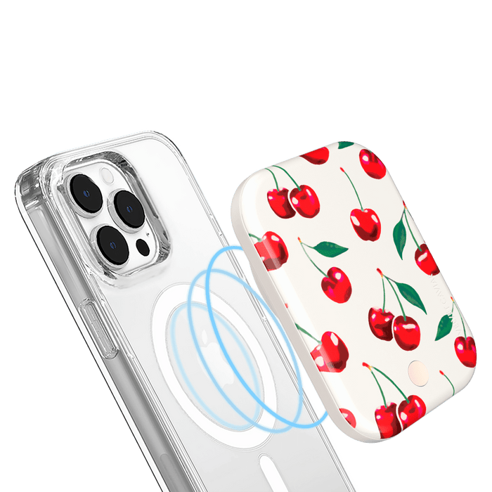 Velvet Caviar Phone Accessories Gift Set includes Charm, Battery Pack, Grip Ring and Travel Bag Multi-Color