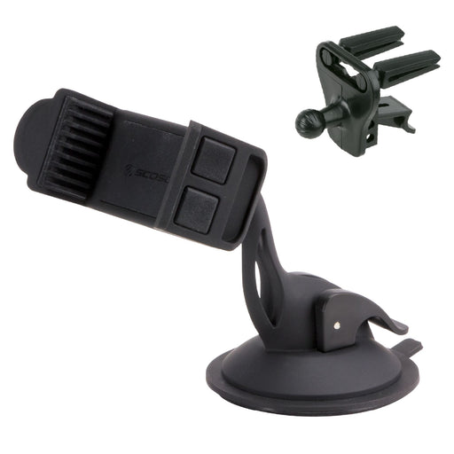 Scosche 3 in 1 Universal Vent and Suction Cup Mount