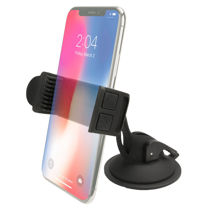 Scosche 3 in 1 Universal Vent and Suction Cup Mount Black