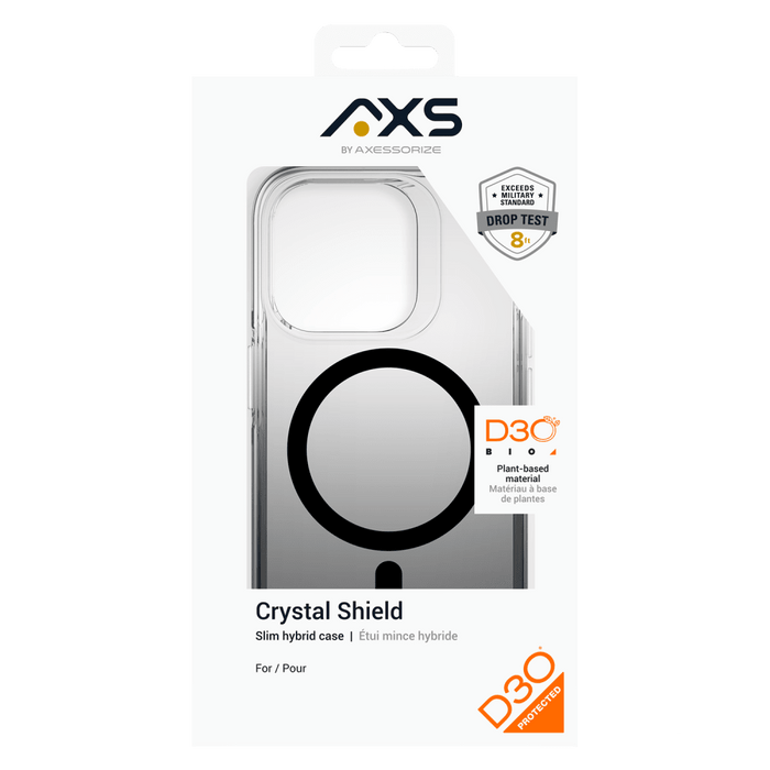 AXS Crystal Shield D30 MagSafe Case for Apple iPhone 15 Plus Smoke Gradient