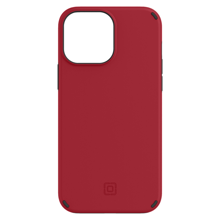 Incipio Duo Case for Apple iPhone 13 Pro Max / 12 Pro Max Salsa Red and Black