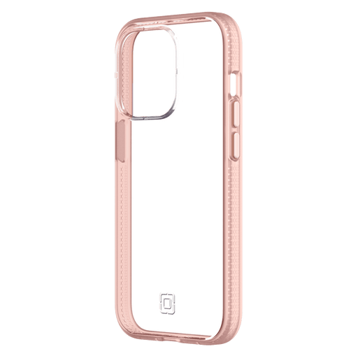 Incipio Idol Case for Apple iPhone 14 Pro Rose Quartz and Clear