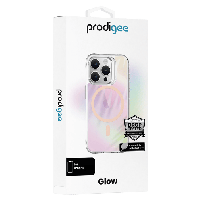 prodigee Glow Case for Apple iPhone 15 Pro Iridescent