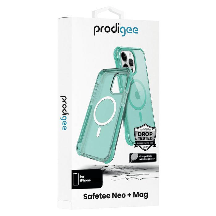 prodigee Safetee Neo MagSafe Case for Apple iPhone 15 Pro Mint