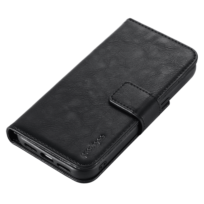 prodigee Folio Wallet MagSafe Case for Apple iPhone 15 Pro Max Black