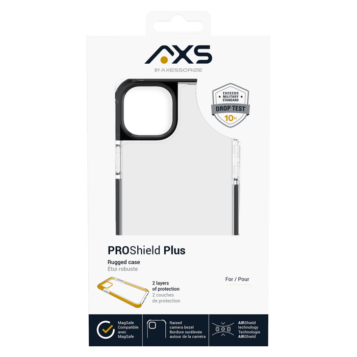 AXS PROShield Plus MagSafe Case for Apple iPhone 15 Black