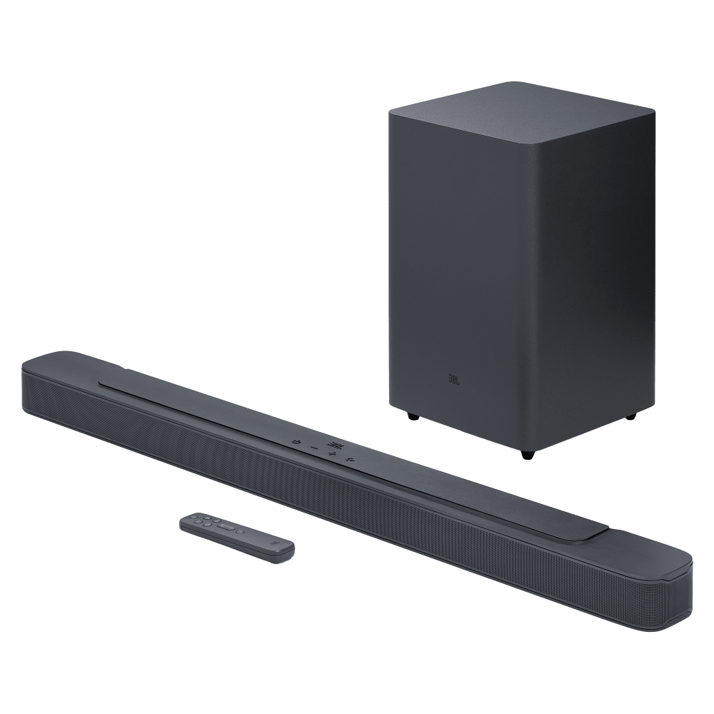 JBL Bar 2.1 Deep Bass MK2 Wireless Soundbar and Subwoofer Black — Tech