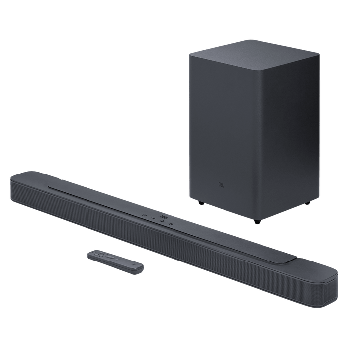 JBL Bar 2.1 Deep Bass MK2 Wireless Soundbar and Subwoofer Black
