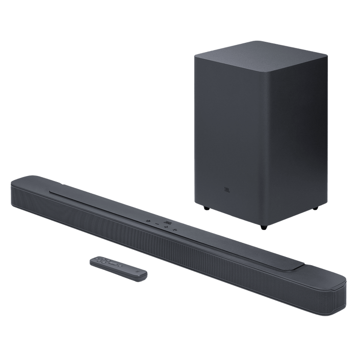 JBL Bar 2.1 Deep Bass (MK2) Wireless Soundbar and Subwoofer Black