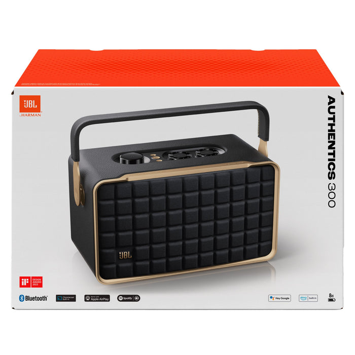 JBL Authentics 300 Wireless Home Speaker Black