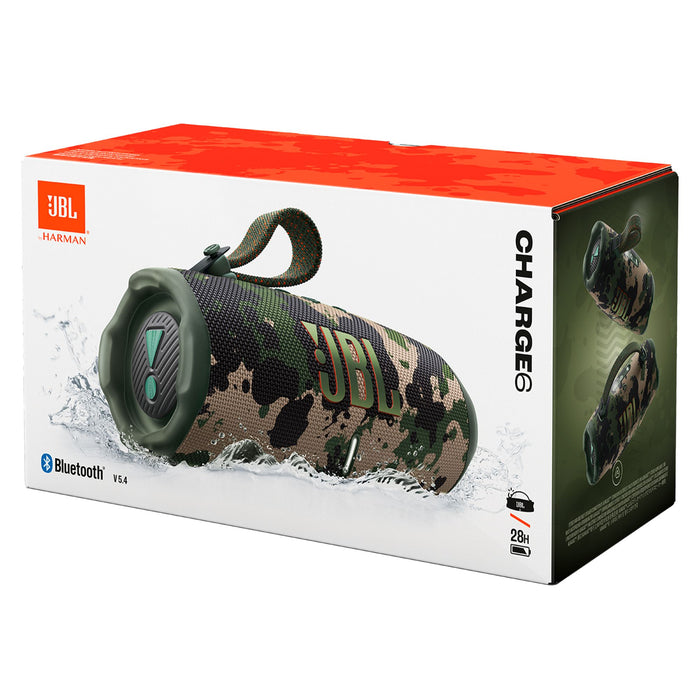 JBL Charge 6 Waterproof Bluetooth Speaker