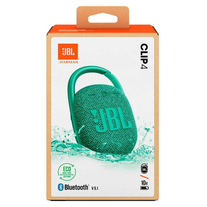 JBL Clip 4 Eco Waterproof Bluetooth Speaker Forest Green