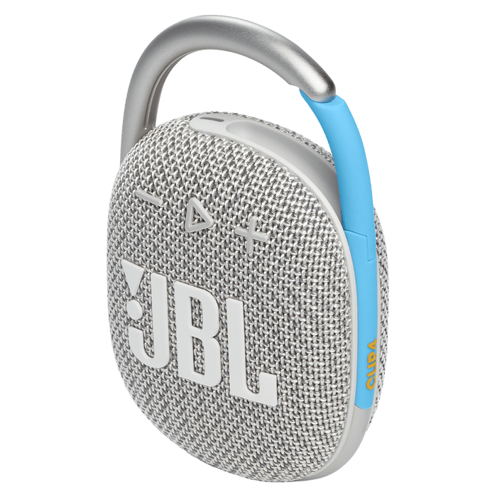 JBL Clip 4 Eco Waterproof Bluetooth Speaker Cloud White