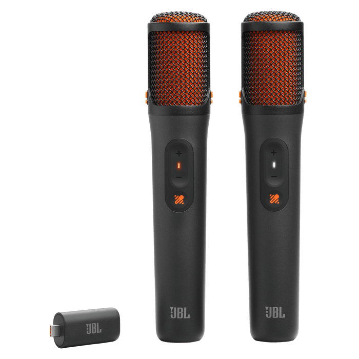 JBL EasySing Mics 2-Pack Wireless AI-powered Microphones