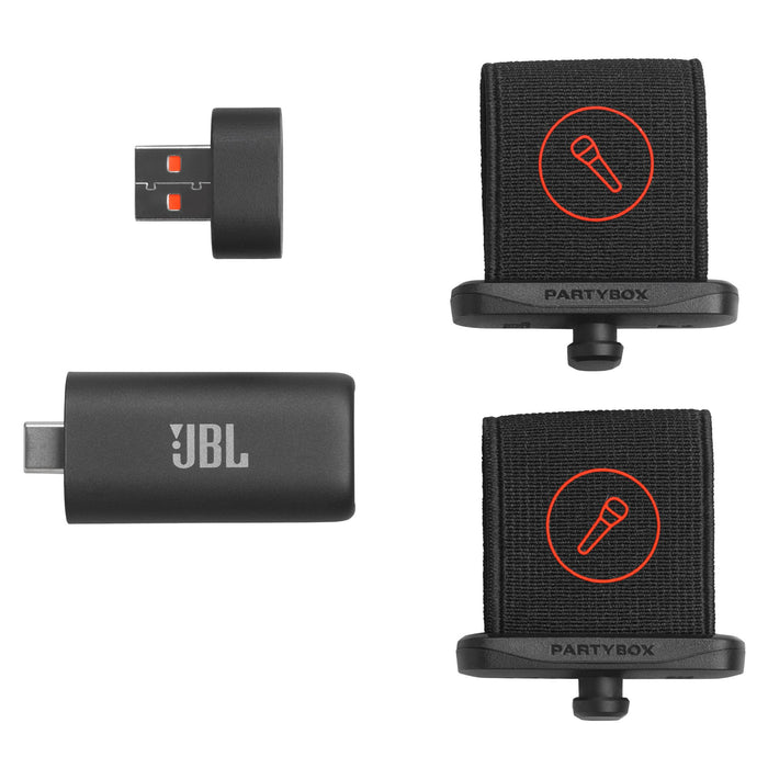 JBL EasySing Mics 2-Pack Wireless AI-powered Microphones