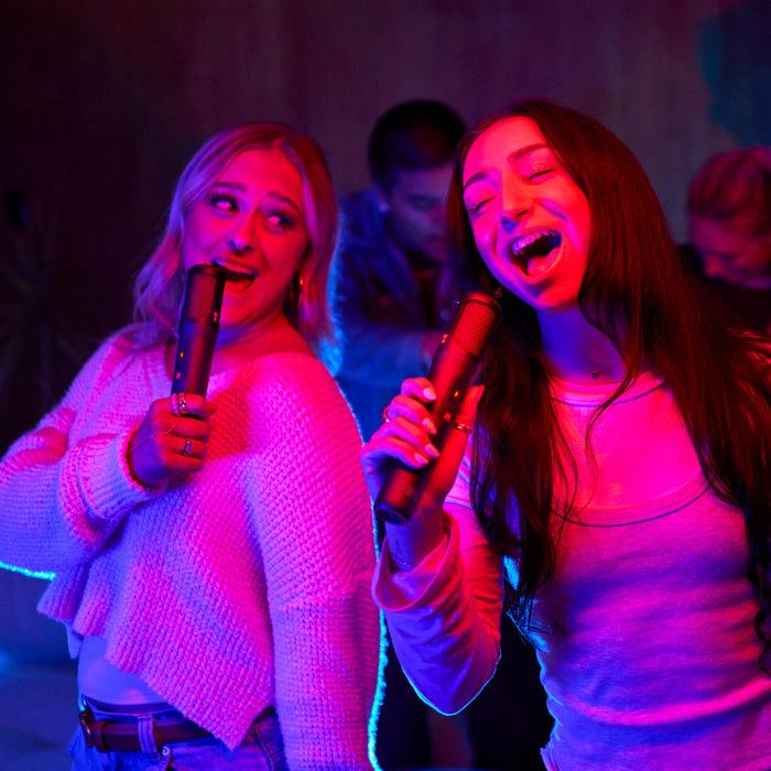JBL EasySing Mics 2-Pack Wireless AI-powered Microphones