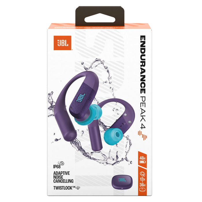 JBL Endurance Peak 4 True Wireless Noise Cancelling Sport Earbuds