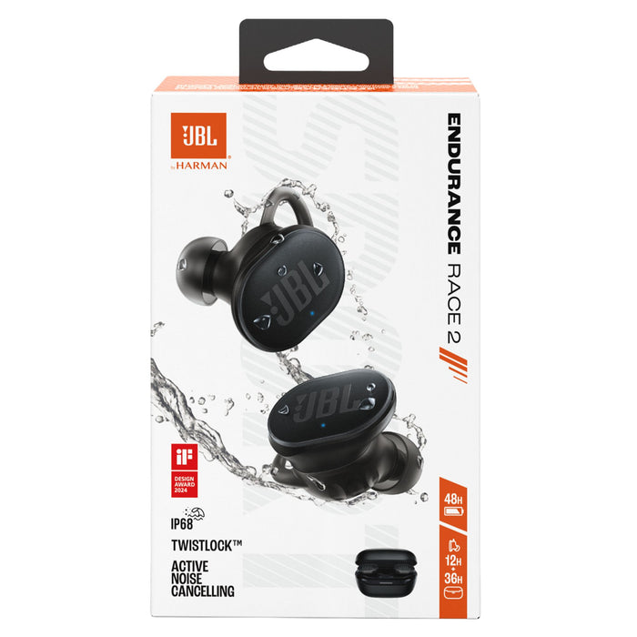JBL Endurance Race 2 Waterproof Sports True Wireless Earbuds