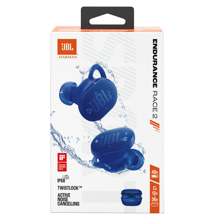 JBL Endurance Race 2 Waterproof Sports True Wireless Earbuds