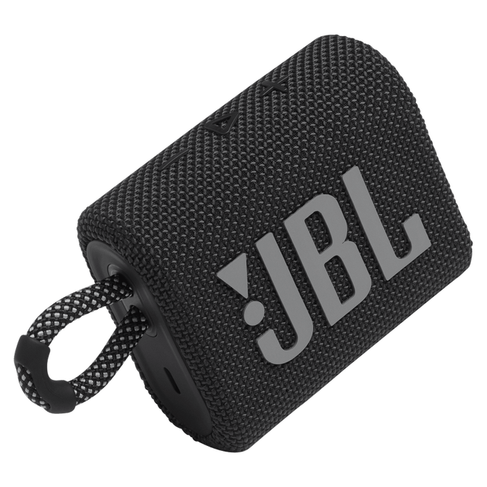 JBL Go 3 Waterproof Bluetooth Speaker Black