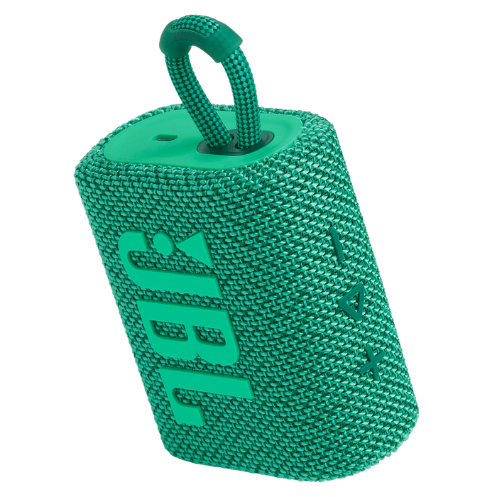 JBL Go 3 Eco Waterproof Bluetooth Speaker Forest Green
