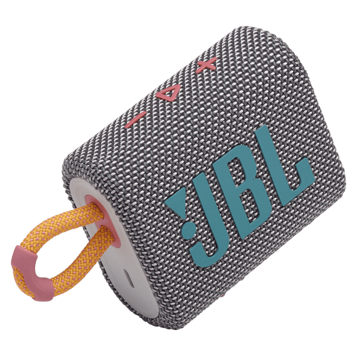 JBL Go 3 Waterproof Bluetooth Speaker Grey