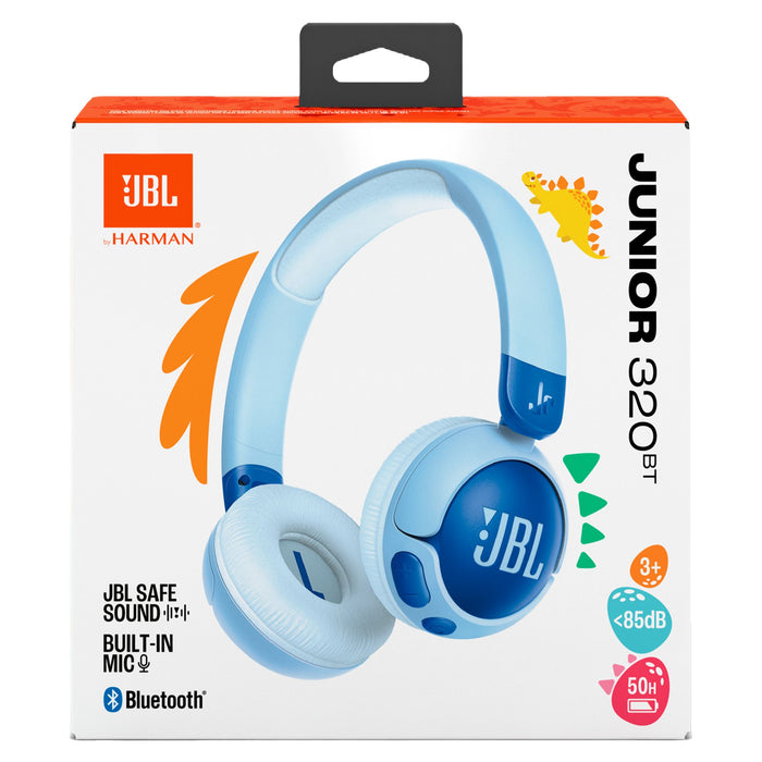 JBL Junior 320BT Wireless On-Ear Kids Headphones