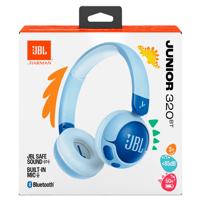 JBL Junior 320BT Wireless On-Ear Kids Headphones