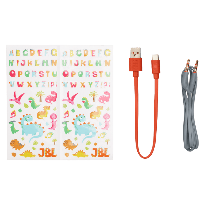 JBL Junior 470NC Wireless Over-Ear Noise Cancelling Kids Headphones White