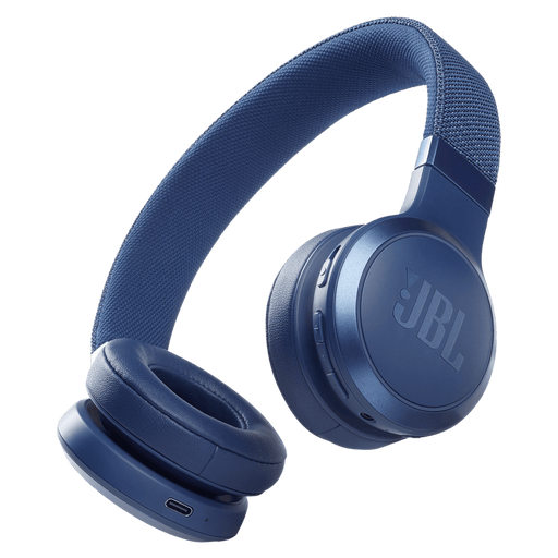 JBL Live 460NC Bluetooth On Ear Headphones Blue