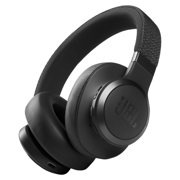 JBL Live 660NC Bluetooth Over Ear Headphones Black