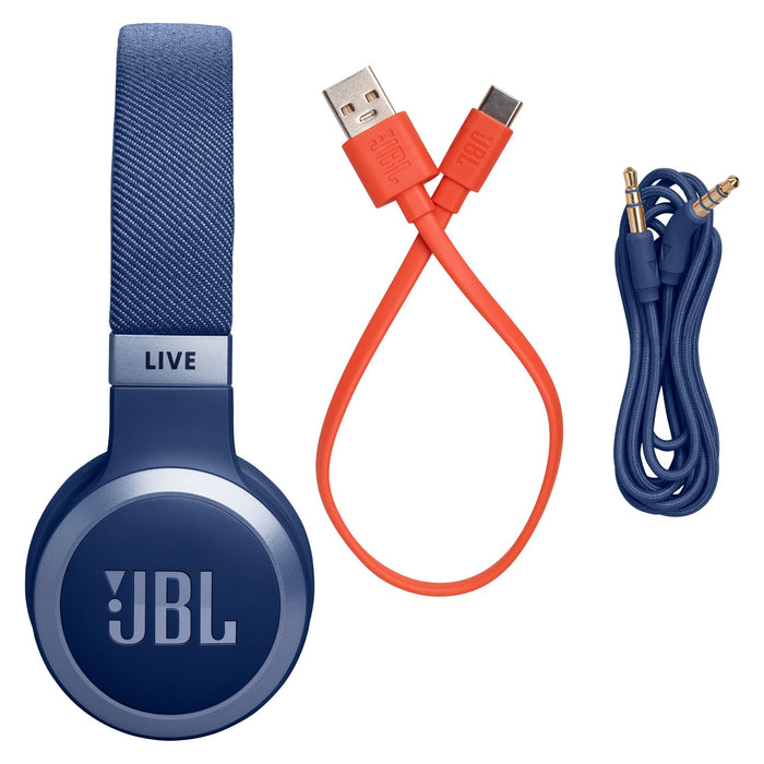 JBL Live 670NC Wireless On-Ear Headphones with True Adaptive Noise Cancelling