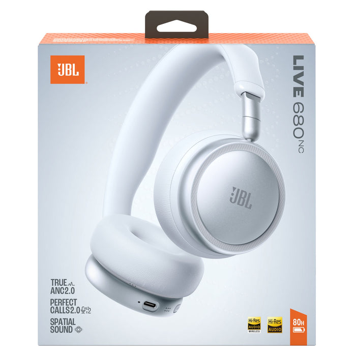 JBL Live 680NC Wireless On Ear Bluetooth Headphones