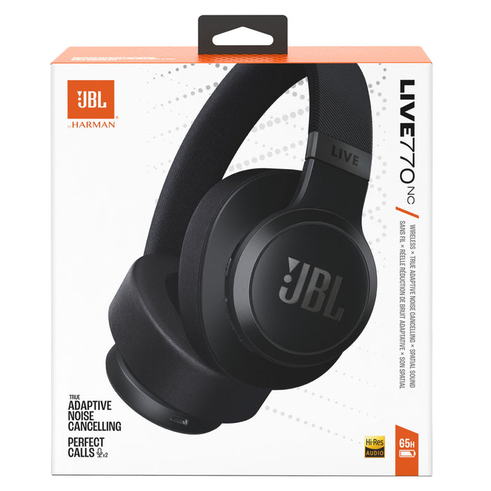 JBL Live 770NC Wireless Over-Ear Headphones with True Adaptive Noise Cancelling