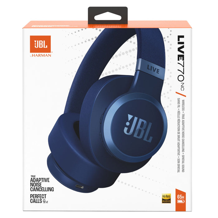 JBL Live 770NC Wireless Over-Ear Headphones with True Adaptive Noise Cancelling
